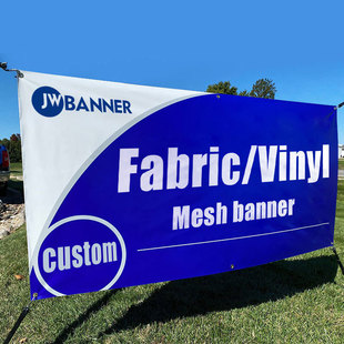 Cross-border Direct Supply Color Banner Outdoor Windproof Vinyl Banner Scene Atmosphere Layout Vertical UV Spray Painting