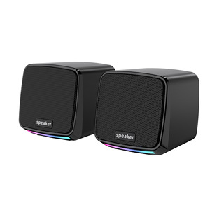 Computer Audio Desktop Home Desktop Small Speaker Laptop USB Cable Luminous Mini Speaker Subwoofer