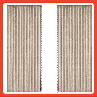 ∞ French Mid-Century Style Bedroom Full Blackout Curtains 2024 New Downton Abbey Sense Yarn-Dyed Retro Cheni