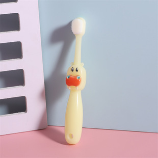 Children's toothbrush new 0-8 years old ten thousand fine soft hair infant children's toothbrush spot wholesale single foreign trade
