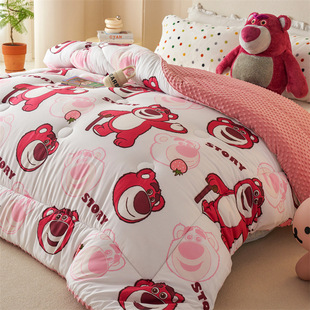 Qini class A maternal and child grade Doudou quilt student dormitory soybean quilt autumn and winter quilt quilt children quilt core wholesale