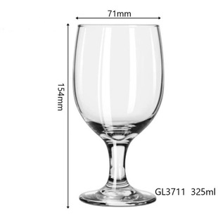 Corey High Foot Beer Glass Red Wine Glass Wine Glass Juice Drink Transparent Glass Water Glass Roast Flower LOGO