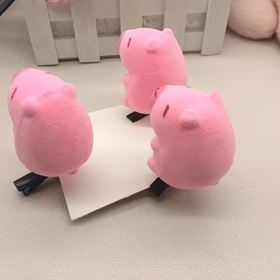 New Pink Capibala Hairpin Sells Cute Capybara Kindergarten Children's Class Students Small Gift Jewelry Headwear
