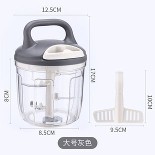 Plastic Garlic Puller Household Manual Mashed Garlic Tools Slicing Garlic Press Garlic Peeling Garlic Hand-pulled Garlic Stirler