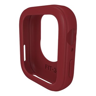 Suitable for Huawei Watch Fit3 Silicone Protective Case Huawei Fit3 Watch Half Bag Soft Case Anti-drop Protective Case