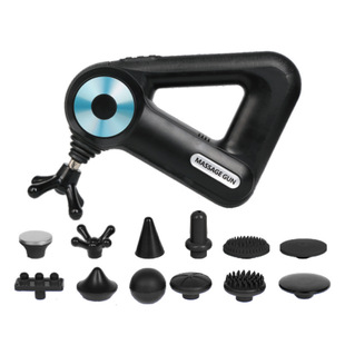 Cross-Border Hot Compress Multifunctional Fascia Gun Muscle Relaxation Massage High-Power Fascia Gun Fitness Triangle Fascia Gun