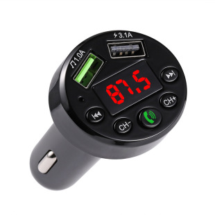Factory Direct Автомобильный MP3 Bluetooth FM плеер без потерь автомобильный прикуриватель E6 многофункциональное зарядное устройство USB