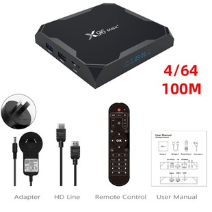 X96Max Plus приставка s905x3 двойной WiFi TV BoX Bluetooth 8K HD Android коробка