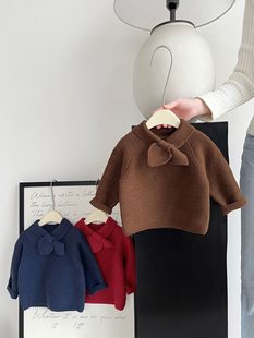 Корейские детские зимние осенние и зимние свитера новые иностранные мужчины и женщины