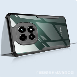 Применимо OPPO Realme C63 Защитный чехол Realme V60 прозрачный акрилный подушка безопасности Reno12F против падения