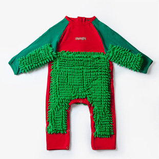 Autumn and Winter New Baby Jumpsuit for Boys and Girls Baby Cotton Dirt-Resistant and Cold-Resistant Climbing Clothes for Newborn