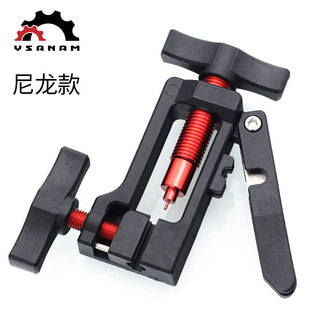 Mountain bike oil disc brake oil needle installation tool five-wire body tight ring insertion tool oil pipe cutting