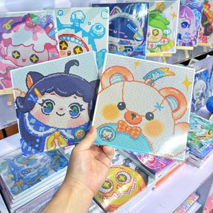 New diy Diamond Egg Party Children's Creative Educational Toys Masonry Stickers Material Pack Factory Outlet