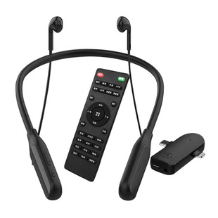 Ten lights wireless monitor headset anchor special hanging neck type live ear return outdoor noise reduction stereo series