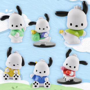 Sanrio Blind Box Paca Dog идет в школу