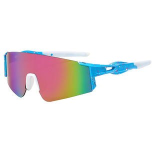 New outdoor sports riding glasses European and American cross-border bicycle goggles wholesale sports sunglasses windproof sunglasses