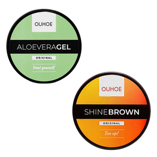 Shine Brown Tanning Oil помогает черному крему гель алоэ вера Летний пляж помогает черному загорать бронзу