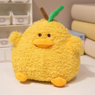 Creative Fruit Yali Pear Dundun Pillow Bed Sleeping Cushion Duck Plush Toy Doll Children's Rag Doll