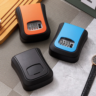 Decoration key combination lock box cat's eye construction site homestay small size large storage box security door key code chi trillion
