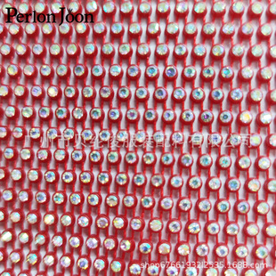 in stock foreign trade multi-color super flash mesh diamond clothing decoration mask, swimsuit decoration clothing accessories