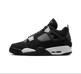Putian Pure Original AJ4 Practical Basketball Shoes White Green Black Yellow Leigong Electric Mother Classic Joe 4 Middle Help Basketball Shoes for Men and Women