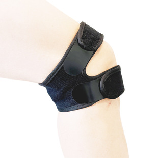 Cross-border Explosions Sports Compression Knee Pad Patella Band Adjustable Breathable Men's and Women's Half Moon Protector Amazon Hot Selling