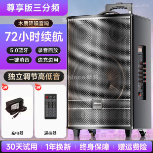 Xinke Square Dance Audio 2025 New Outdoor Karaoke Special High Power Trolley Speaker Bluetooth Professional Performance