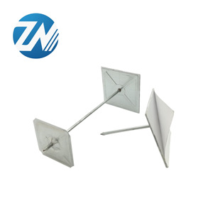 Self-adhesive insulation nail fixed galvanized iron galvanized iron self-adhesive insulation nail air conditioning duct gasket cap