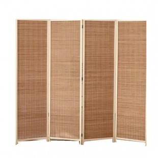 Chinese Style Screen Folding Partition Simple Living Room Entrance Wall Mobile Folding Screen Hotel Solid Wood Bamboo Screen Partition Mai Taibao
