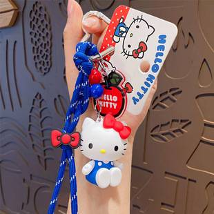 Поданная Sanrio KTcat граффити доска брелок подвеска мультяшная игрушка сумка цепочка для ключей украшение маленький подарок