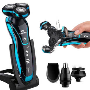 De 4D full body washing razor electric rechargeable rechargeable razor electric men's new beard knife factory