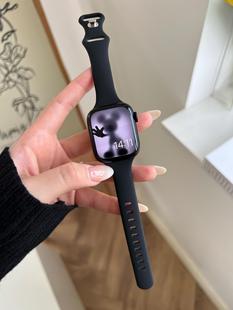 Подходит для Apple appleiwatchS10 Часы ремешок спортивный небольшой талия силиконовый ремешок бабочки