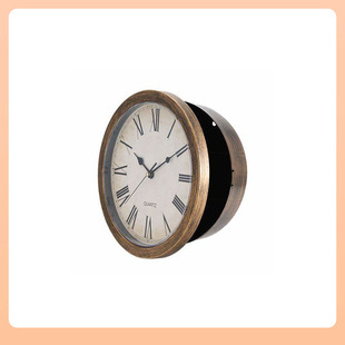 14Yclock safe оригинальные часы сейф Ювелирные украшения коробка часы часы коробка хранения сейф висит