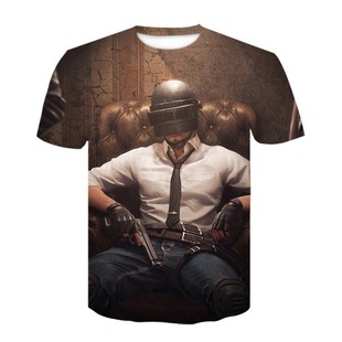Cross-border Grand Theft Auto Game Short-sleeved T-shirt GTA 5 Sin City Half-sleeved T-shirt