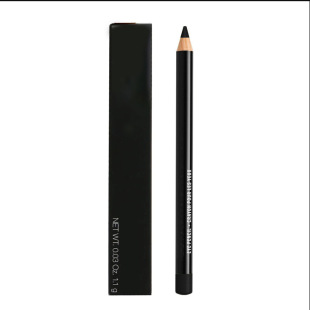 Neutral Logo-free Black Wooden Dual-purpose Eyeliner Eyebrow Pencil Long wear Slim Eye Pencil