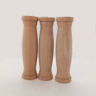 Wholesale all kinds of wooden handle barbecue handle hardware through hole wooden handle kitchenware cup wooden handle bucket handle knife handle