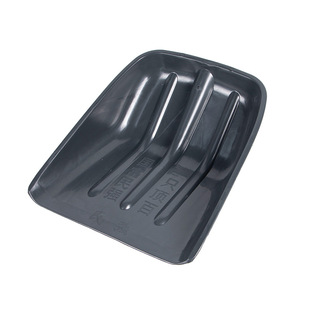 Black Tempered Plastic Shovel Outdoor Shovel Snow Clearing Tool Household Grain Snow Shovel Garbage Artifact Agricultural Shovel