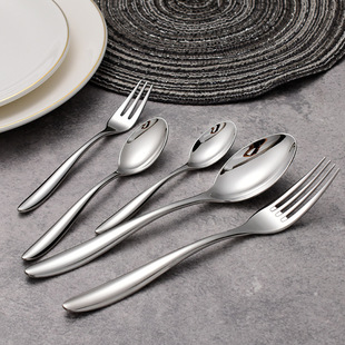Europe and the United States export high-grade 304 stainless steel western food cutlery steak cutlery suit hotel restaurant supplies