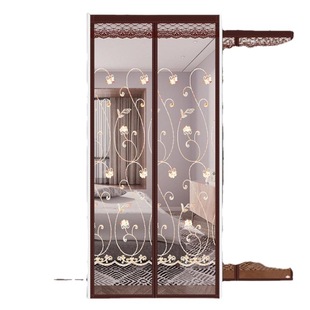 Anti-mosquito Curtain Beaded Curtain Beaded Curtain Partition Curtain New Style Gauze Curtain Sand Window Screen Gauze Door Fly and Insect Prevention Bedroom Summer
