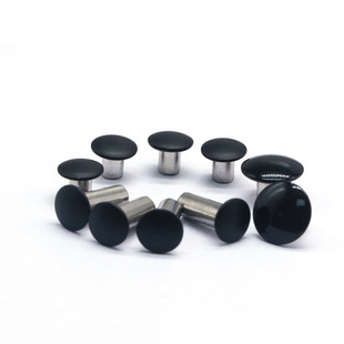 Saitong custom 304 round head semi-hollow stainless steel rivet pull rod bag rivet semi-hollow paint Rivet