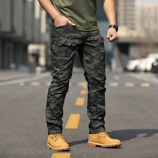 Cross-Border Ix7 Tactical Pants Men's Pants Casual Outdoor Camouflage Hiking Pants Archon Quick-Drying Summer Waterproof and Wear-Resistant