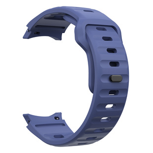 Применимо для Samsung Galacy watch5 pro волновая кнопка Watch6 classic силиконовый ремешок с обратной пряжкой