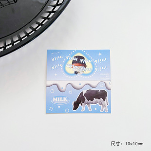 Original special-shaped card head back card suit cute small card card material packaging gift packaging cartoon greeting card paper card