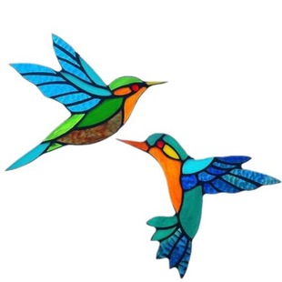 2023 New Lover Bird Window Pendant Christmas Decoration Home Garden Pendant Mother's Day Gift for Mom
