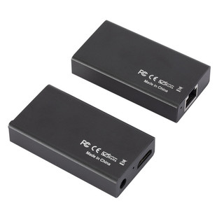 Трансграничный удлинитель сигнала HDMI 60 метров прозрачный удлинитель усилитель сигнала hdmi в RJ45 сетевой удлинитель