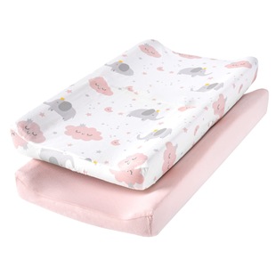 Two-Pack Baby Care Table Changing Cover Diaper Changing Table Removable Cloth Cover Changing Pad Cover