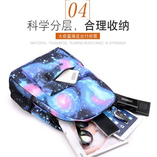 New Cross-border Cr7Cro Youth Fashion Backpack Shoulder Bag Pencil Bag Children Student Schoolbag 3 Piece Set Wholesale