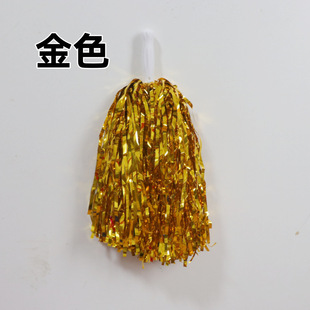 Cheerleaders wholesale 20g hand-held flower cheerleaders hand-held flower cheerleading flower ball filament foreign trade cheerleading flower pompons