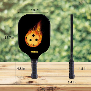 Cross-border wholesale glass fiber peak ball Pickleball suit racket outdoor portable sports honeycomb board racket