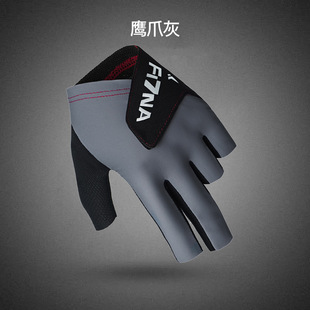 Professional Billiards Gloves D333 New Half-finger Lightweight Non-slip Wear-resistant Breathable Ice Silk Sports Single Billiards Gloves